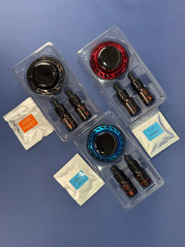 .خوشبو کننده خورشیدی ماشین JIN GE مدل JG-009 اورجینال (پخش عطر چرخان)