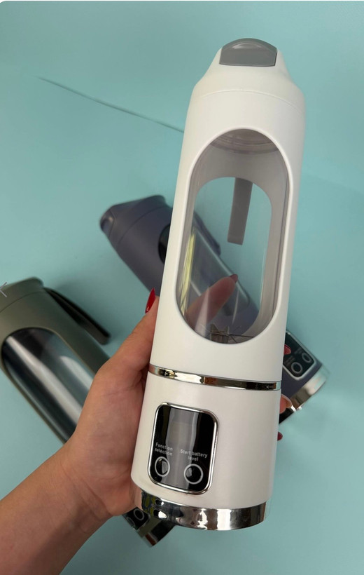 شیکر و اسموتی ساز اورجینال شارژی مدل HS-860 | مخلوط کن قابل حمل 12 تیغه قوی