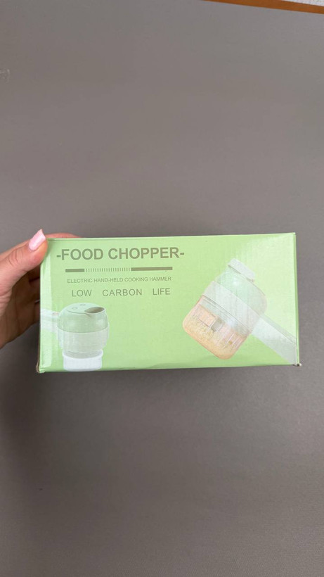 خردکن شارژی چندکاره Food Chopper | خردکن، اسلایسر و برس شستشو