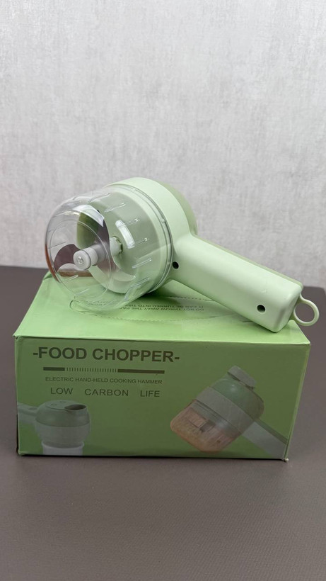خردکن شارژی چندکاره Food Chopper | خردکن، اسلایسر و برس شستشو