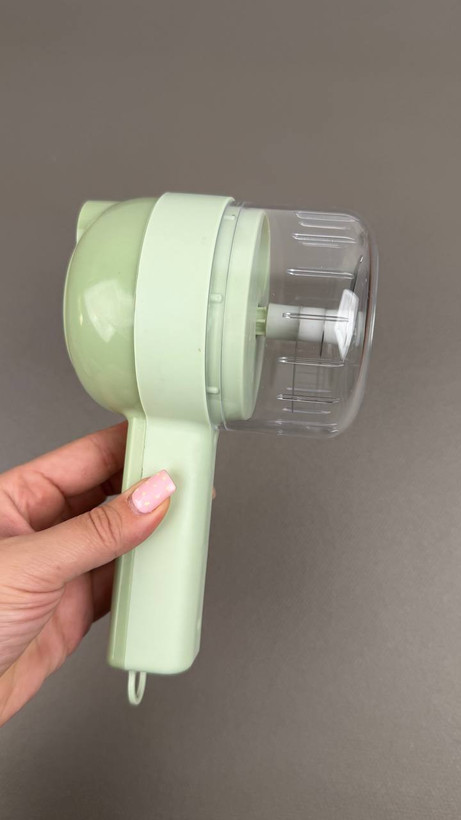 خردکن شارژی چندکاره Food Chopper | خردکن، اسلایسر و برس شستشو