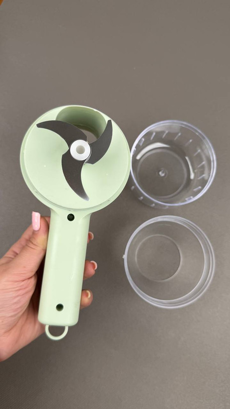 خردکن شارژی چندکاره Food Chopper | خردکن، اسلایسر و برس شستشو