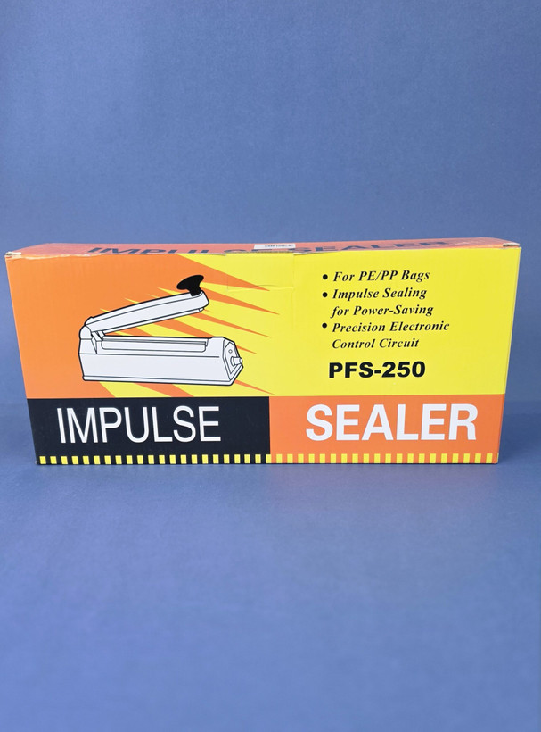 دستگاه پرس حرارتی و دوخت پلاستیک برقی اورجینال ۲۵ سانت PFS-250 | ایمپالس سلر بستهبندی نایلون