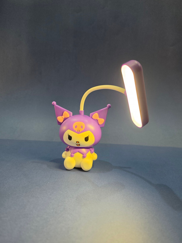 چراغ مطالعه کرومی شارژی اورجینال نشسته تراش دار | LED بدون خیرگی