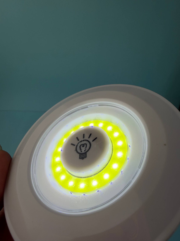 چراغ زیر کابینتی ریموت دار اورجینال 3in1 بسته 3 عددی | نور LED مهتابی و تایمر