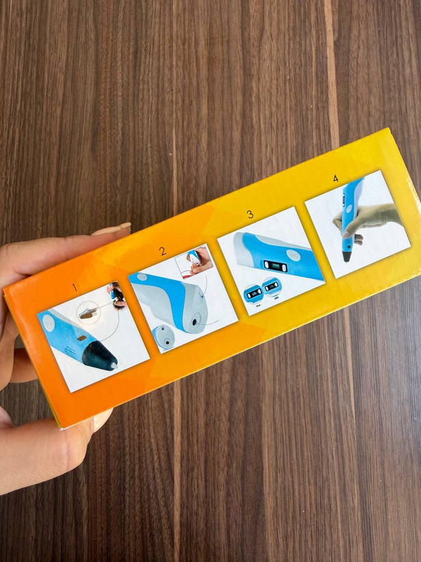 قلم طراحی سه بعدی 3D PEN-2 اورجینال | نمایشگر دار با تنظیم سرعت و فیلامنت PLA و ABS