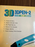 قلم طراحی سه بعدی 3D PEN-2 اورجینال | نمایشگر دار با تنظیم سرعت و فیلامنت PLA و ABS
