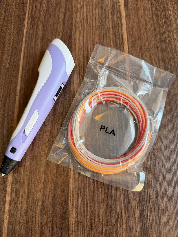 قلم طراحی سه بعدی 3D PEN-2 اورجینال | نمایشگر دار با تنظیم سرعت و فیلامنت PLA و ABS